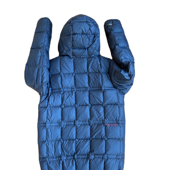 Volcom Hooded Puff Puff Jacket Black youth XL - Picture 8 of 15